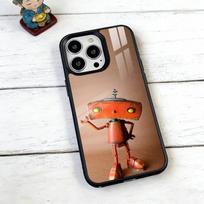 Old Robot Phone Case For iPhone17,16,15,14,13,12,11 Plus,Pro Magnetic with Magsafe Wireless Charging iPhone14