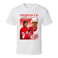 Steve Yzerman 90s Style T Shirt S įvairiaspalvis