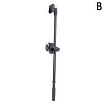 55 cm Mikrofono skersinio stovas Besisukantis mikrofono stovas Varžtas Stovo strėlės laikikliai Mikrofono laikiklis Telefono laikiklis Pratęsimo laikiklis as the picture