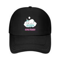 SLEEP is my super power Baseball Cap Luxury Hat Unisexs big size hat Rave Hat Unisex Luxury Baseball Unisex Womens