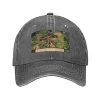 Age of Empires Denim Baseball Caps Snapback Baseball Hats Breathable Casquette Outdoor for Unisexs And Womens One Size
