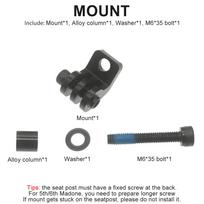 TWTOPSE Bike Seatpost Lights Mount For TREK 5-8th Emonda Madone Aluminum Alloy Seat Post Tube Fit For Garmin Gopro Light Camera