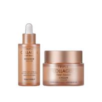 Tony Moly Triple Collagen Total Tension Essence+Cream Set 50ml+80ml Plumping