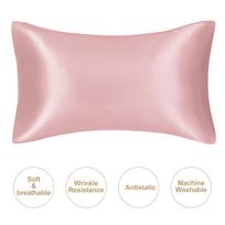silky stain pillowcase silky pillowcase natural silk pillowcase mulberry silk pillow case standard queen k Queen50X75CM