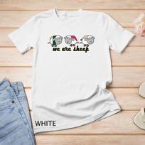 We Are Sheep - Susheep - Funny Sushi Sheep Pun T-Shirt Mens Womens Tees Top Unisex T-Shirt Mens Womens Tees Top M