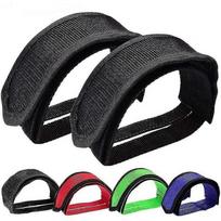 1 Pair Bike Pedal Straps Pedal Toe Clips Straps Tape For Fixed Gear Bike