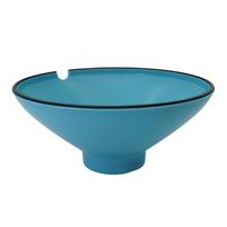 Side Outlet Kitchen Grease Drainer Fine Mesh Grease Funnel Multi-functional Grease Colander  Fruit mėlyna