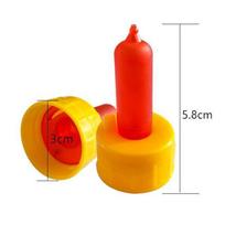 10 Pcs Goat Soft Nipple Pet Special Small Animal Lamb Feeding Bottle Sheep Coke Bottle Red Nipple Silicone Baby Milk Mouth