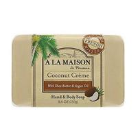 A La Maison Bar Soap, Coconut Creme, 8.8 oz (Pack of 6)
