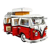 1354vnt VW Volkswagen T1 kemperio plytos furgono automobilių apliejimo blokai aukštųjų technologijų idėjos, suderinami su autobusu 10220 žaislai, skirti vaiko gimtadienio dovanai