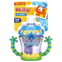 Nuby, iMonster Grip & Sip Cup, Ages 4 months and up, 7 oz (210 ml)