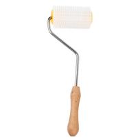 Plastikinis medaus nuėmimo volelis su medine rankena Bityno medaus išgavimo volelis Bitininkystės įrankis