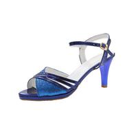 Fashion Women's fashion fish mouth high heels summer new light mouth glitter line with anti-slip wear-resistant sandals 36 safyras