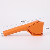 Manual Lemon Juicer – Easy-Squeeze Citrus Press for Fresh Juice, Compact Kitchen Gadget oranžinė