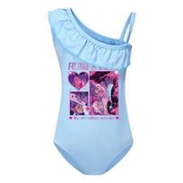 4974 Mergaitės Rumi Mira Zoey Spaudinio Maudymosi Kostiumas Vienos Dalies Bodis Maudymosi Apranga 100cm