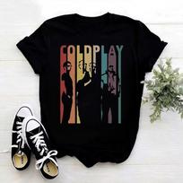 26 Coldplay World Tour Unisex Black T Shirt  Coldplay S-3XL Black Unisex T-shirt Unisex T-Shirt L