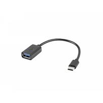 Lanberg USB-C to USB-A Adapter, 15cm, Black AD-OTG-UC-01