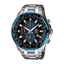 Casio Edifice Chronograph Laikrodis 100M Atsparus Vandeniui Tachimetras Mėlynas EF-539D-1A2V