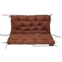 Atsparus vandeniui Ergonomiškas Lauko Suoliuko Pagalvėlė: Storas, kvėpuojantis gulto kilimėlis sūpynėms ir kiemams Brushed: 100x100cm dangaus mėlyna spalva