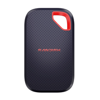 SanDisk Extreme Portable SSD V3, 1 TB, pilkas/raudonas - Išorinis SSD diskas
