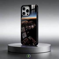 Aeroplane Pilot Cockpit-s Phone Case For iPhone17,16,15,14,13,12,11 Plus,Pro Magnetic with Magsafe Wireless Charging iPhone11Pro
