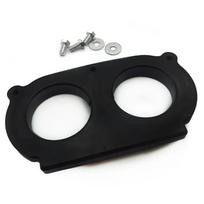 Motorcycle Air Filter Intake Adapter for Yamaha Raptor 660/686 All Years Black