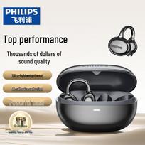 Philips TAT3469 Bluetooth Ear-Clip Sports Earphones & Anker 140W GaN Fast Charger Bundle