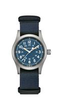 HAMILTON Official Khaki Field Mechanical 38mm Analog Blue Dial H69439940 Watch [Authorized Import] [Hamilton] Watch, Warranty, Men's