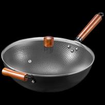 Midea 32cm Iron Wok Stir-Fry Pan
