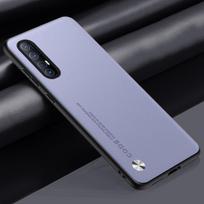 Luxury PU Leather Case For OPPO Find X2 Neo Back Cover Silicone Full Protection Phone Case For OPPO Reno 3 Pro 5G FindX2 Neo Reno 3 Pro 5G šviesiai violetinė spalva