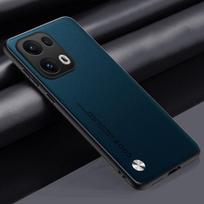 Luxury PU Leather Case For OPPO Reno 13 Pro 5G Back Cover Matte Silicone Full Protection Phone Case For OPPO Reno13 Pro 13Pro Reno 13 5G žalia