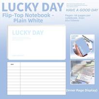 64 Pages Mini Notebook Horizontal Flip Up Diary Book Hard Cover Vocabulary Book balta