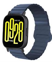Silicone Magnetic Band For Redmi watch 5 active/5 lite smartwatch bracelet correa Xiaomi Redmi watch5 active 22mm watch straps Redmi watch 5 Active vidurnakčio mėlyna spalva