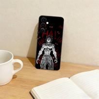C-Comic H-Hanma B-Baki   Phone Case For Samsung Galaxy A73,A72,A71,A70,A53,A52,A51,Others Soft Black Cover Samsung a30 a20