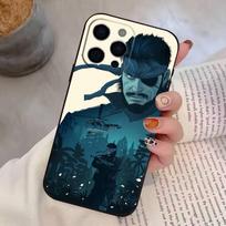 G-Game Metal Gear Solid  Phone Case For iPhone 17, 16,15,14,13,12,11 Plus,Pro Max, Others Soft Black Cover iPhone14Plus