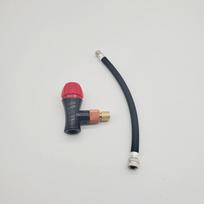 1 set Bicycle CO2 Pump Adapter MTB Road Bike Mini Portable Air Inflator Tire Dual Schrader & Presta Valve for 16g CO2 Cartridge A
