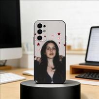 L-Lana Del Rey Phone Case Black Silicone Soft For Samsung S25,S24,S21,S22,S23,S30,Ultra,S20,Plus,Fe,Lite Samsung S25