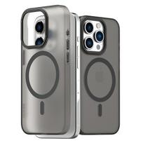 Etui Araree Aero Frame Do Iphone 15 Pro, Przeźroczysty-Czarne