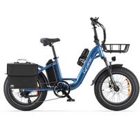 Cyrusher Rumble 2.0 Suaugusiųjų Elektrinis Dviratis 250W Variklis 20 Colių Padanga 48V18Ah Baterija Ebike mėlyna