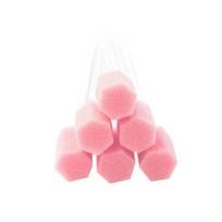 100PCS Plum Blossom Design Oral Care Sponge Swab Portable Sponge Head Disposable Sponge Stick Disinfectant Teeth Cleaning Sponge