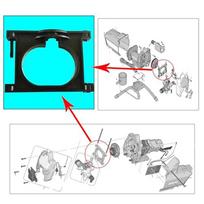 196025 Spray Plastic  For Yoke Is Applicable To XR5 XR7 XR9 17J864 ProX17 24Y680 For 17F924, 17G184, 17H222, 17H223 Hopper Spray China Mainland