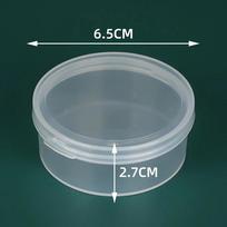 Multi-purpose Clear Plastic Storage Box Small Rectangular Shape with Lid for Storing Jewelry Headband Storage Case Container