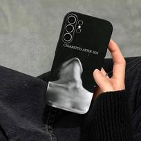C-Cigarettes A-After Sex B-Band Phone Case For Samsung S25,S24,S21,S22,S23,S30,Ultra,S20,Plus,Fe,Note,10,9,5G Black Cover Samsung S225G
