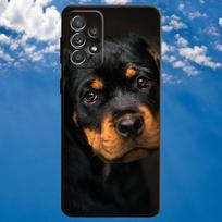 Rottweiler Dog Phone Case For Samsung S21,S22 Ultra,S20,S30 plus,S22 plus,S23,S30 ultra 5G Soft Black Cover Samsung S21fe