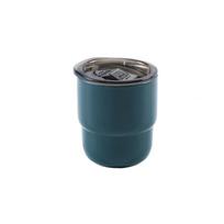Minimalist 255 ML Portable Pocket Cup Leak Proof Stainless Steel Vacuum Cup with Lids Double-layer Insulated Mug Kitchen žalia