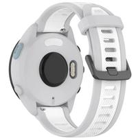 18/20/22mm Silicone Strap for Garmin Forerunner 570 970 165 55 265 965/Active 6-5 Soft Breathable Band For Garmin Venu 4/3 Band Garmin Venu 4 45mm pilkai balta spalva
