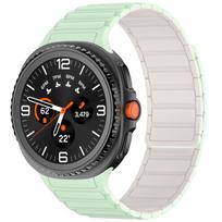 Silikoninis dirželis be tarpų Samsung Galaxy Watch 8 40mm 44mm sportiniam magnetiniam apyrankės laikrodžiui Galaxy Watch 8 Classic 46mm Galaxy Watch 8 44mm