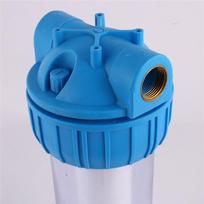 ABBY-Transparent Filter Bottle 1/2  3/4  1  Copper Thread Interface Household Water Purifier Pre-Filter Bottle Tube Line Pipelin As Shown 1in
