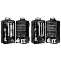 Premium-2X Mini Precision Screwdriver Set Magnetic, 115 In 1 Electronic Repair Tool Kit For ,Computer,Laptop,Ect. juoda