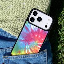 Tye Dye Tie dye Art Poster Hippies Phone Case For iPhone 17 AIR 16 Pro Max 15 14 Pro 11 12 13 Shockproof Silicone Cover iPhone 15